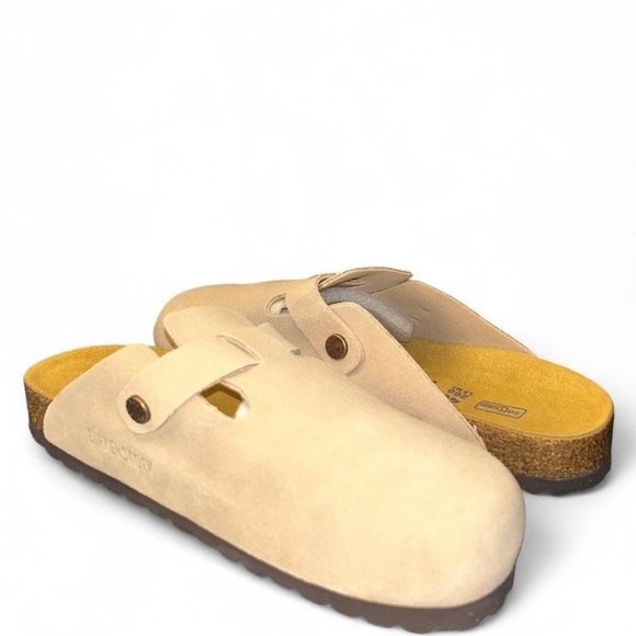 Birkenstock Boston Clogs Oyster Tonal - Picture 3 of 5